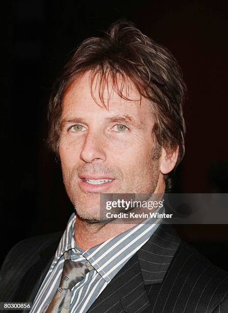 Writer/director Hart Bochner arrives at the premiere of Bleeding Hart Film's "Just Add Water" at the Directors Guild of America on March 18, 2008 in...