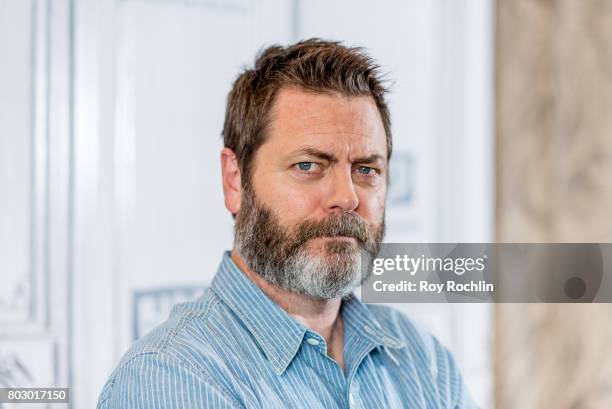 Nick Offerman discusses "Look & See" with the Build Series at Build Studio on June 28, 2017 in New York City.