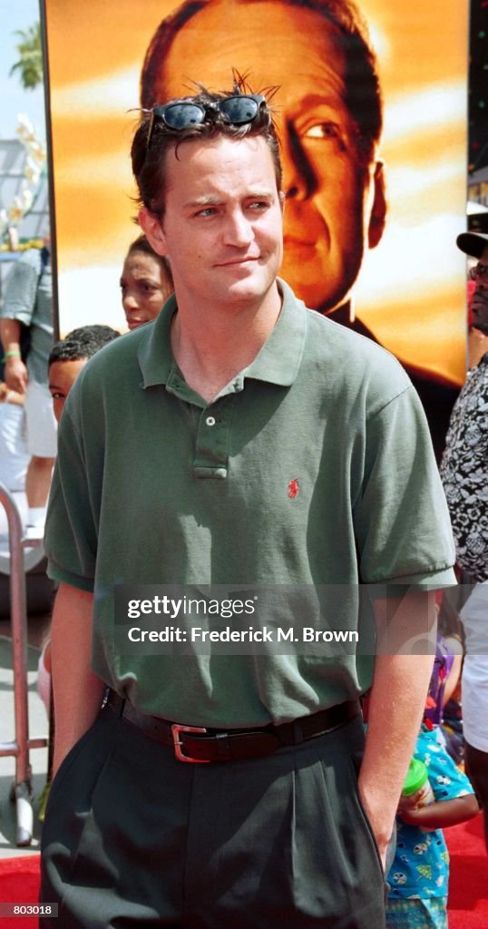 CELEBRITIES ATTEND PREMIERE OF "THE KID"