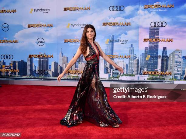 Marisa Tomei attends the premiere of Columbia Pictures' "Spider-Man: Homecoming" at TCL Chinese Theatre on June 28, 2017 in Hollywood, California.