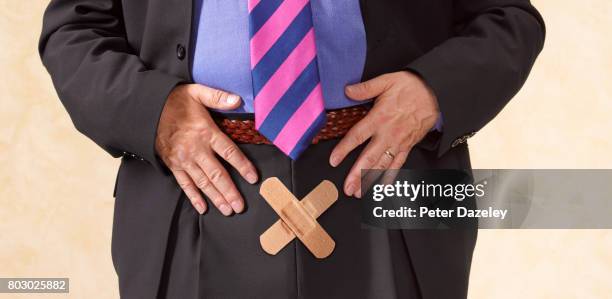 married man with sti infidelity - fat man in suit stock pictures, royalty-free photos & images