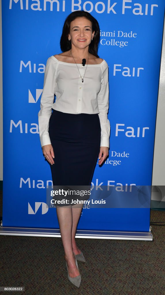 Sheryl Sandberg Book Signing