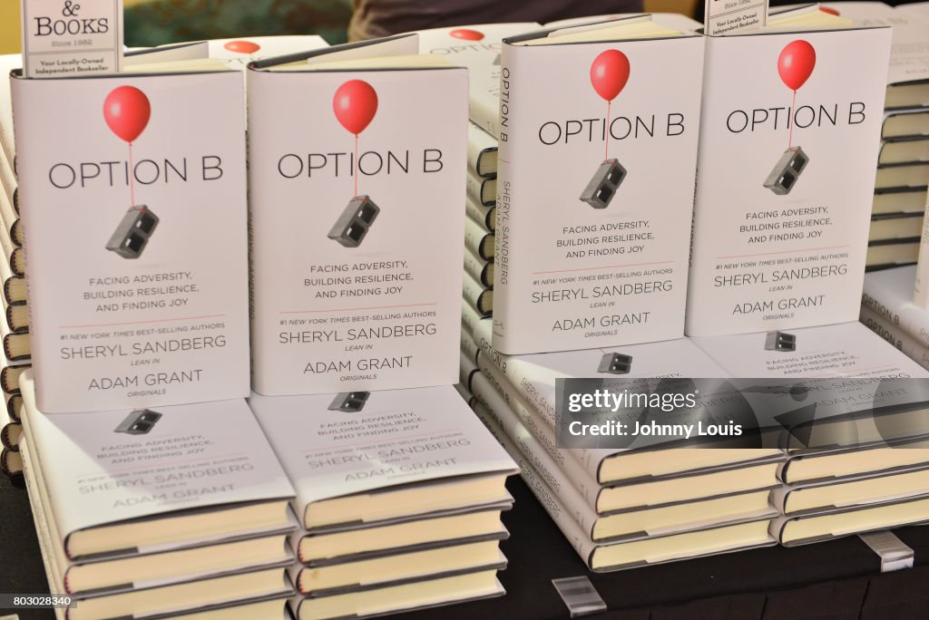 Sheryl Sandberg Book Signing