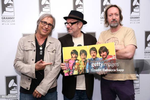 Radio DJ Chris Carter, creator and host of The Record Theater Marvin Etzioni and author Brian Kehew attend The GRAMMY Museum Presents The Record...