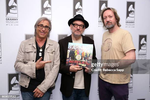 Radio DJ Chris Carter, creator and host of The Record Theater Marvin Etzioni and author Brian Kehew attend The GRAMMY Museum Presents The Record...