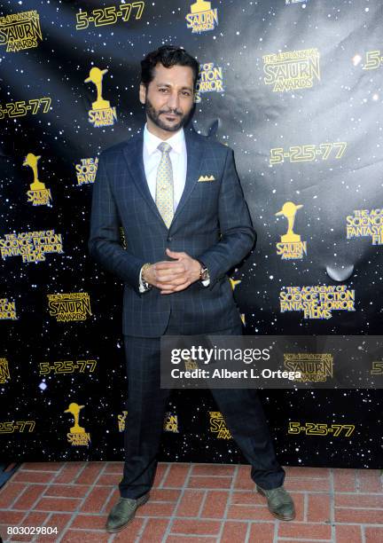 Cas Anvar attends the 43rd Annual Saturn Awards at The Castaway on June 28, 2017 in Burbank, California.