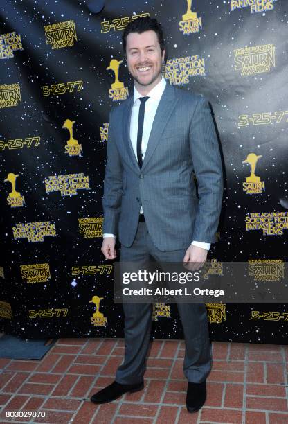 Dan Feuerriegel attends the 43rd Annual Saturn Awards at The Castaway on June 28, 2017 in Burbank, California.