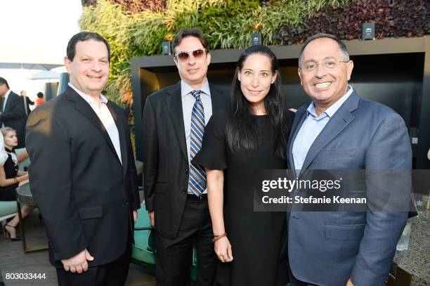 David Goldman; Steven Kornblau and guests attend Waldorf Astoria Beverly Hills Grand Opening Cocktail Celebration on June 28, 2017 in Beverly Hills,...