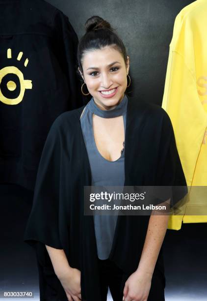 Dana Gaier attends the Puma x Minions Collaboration Launch at BAIT on June 28, 2017 in Los Angeles, California.