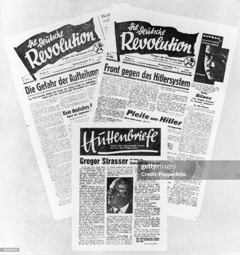 Black Front Newspapers