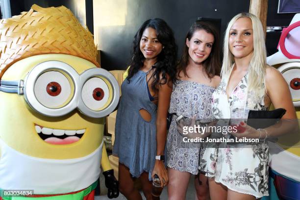 Minion tourist Dave and guests attend the Puma x Minions Collaboration Launch at BAIT on June 28, 2017 in Los Angeles, California.