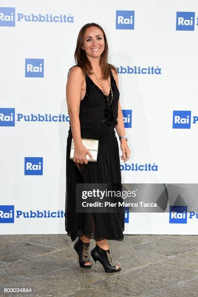 Camila Raznovich attends Rai show schedule presentation at Statale University of Milan on June 28, 2017 in Milan, Italy.