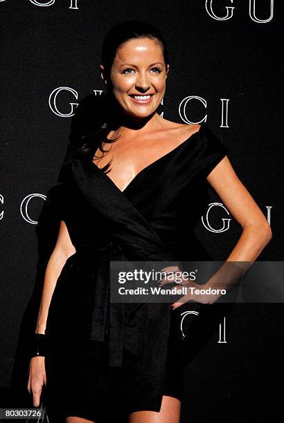 Kelly Smythe attends the launch for the Gucci Spring Summer 2008 Collection on March 19, 2008 in Sydney, Australia.