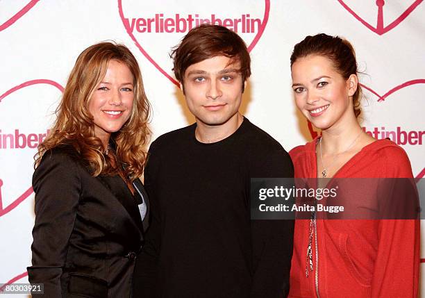 Alexandra Neldel, Tim Sander and Laura Osswald