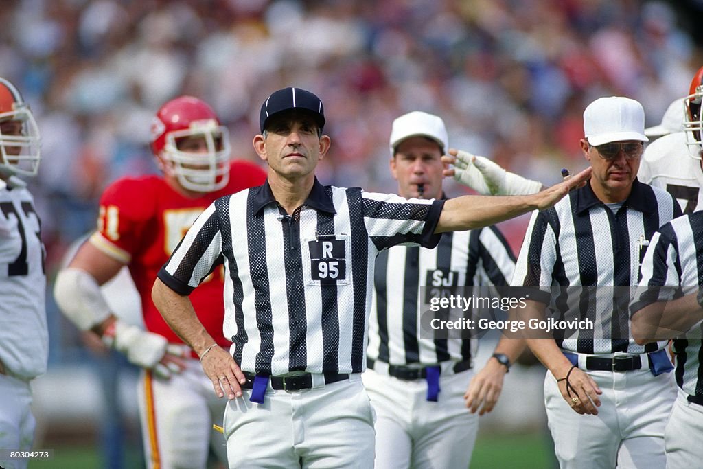 NFL Referee Bob McElwee