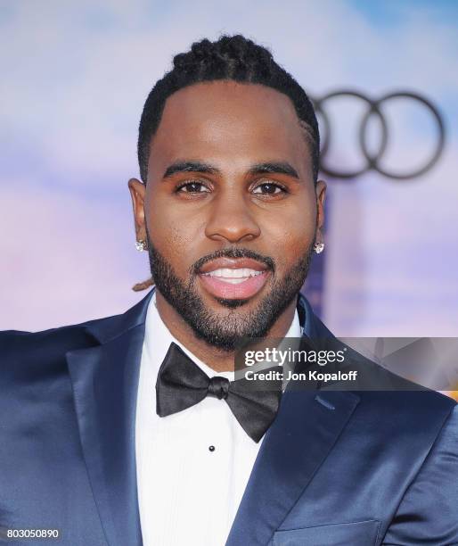 Singer Jason Derulo arrives at the Los Angeles Premiere "Spider-Man: Homecoming" at TCL Chinese Theatre on June 28, 2017 in Hollywood, California.