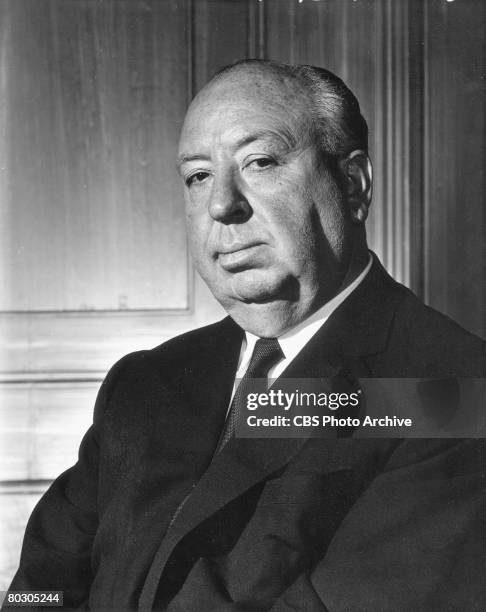 Promotional portrait of British-born American film and television director Alfred Hitchcock , July 25, 1962.