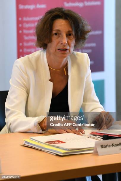 Marie-Noelle Semeria, CEO of the LETI, a French research institute for electronics and information technologies founded by the French Alternative...