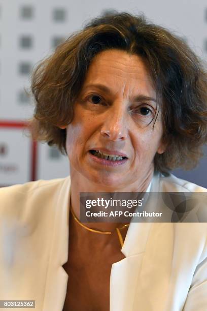 Marie-Noelle Semeria, CEO of the LETI, a French research institute for electronics and information technologies founded by the French Alternative...