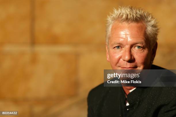 Singer Iva Davies poses at the 2008 Movie Extra FilmInk Awards at the State Theatre on March 12, 2008 in Sydney, Australia. The 5th annual Australian...