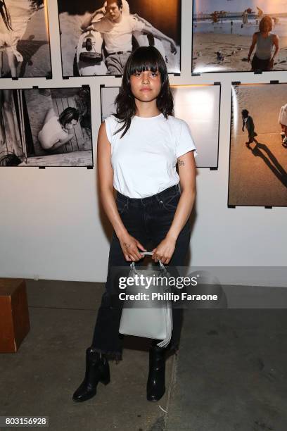 Gabriette Bechtel attends AllSaints Ed Templeton Launch at LA Studios on June 28, 2017 in Hollywood, California.