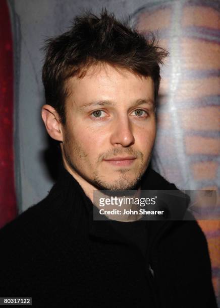 Actor Will Estes attends the Los Angeles screening of "Trembled Blossoms" presented by Prada on March 19, 2008 in Beverly Hills, California.