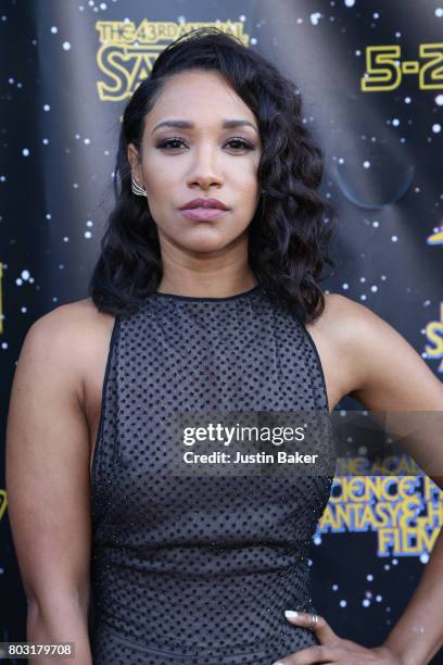 Candice Patton attends the 43rd Annual Saturn Awards at The Castaway on June 28, 2017 in Burbank, California.
