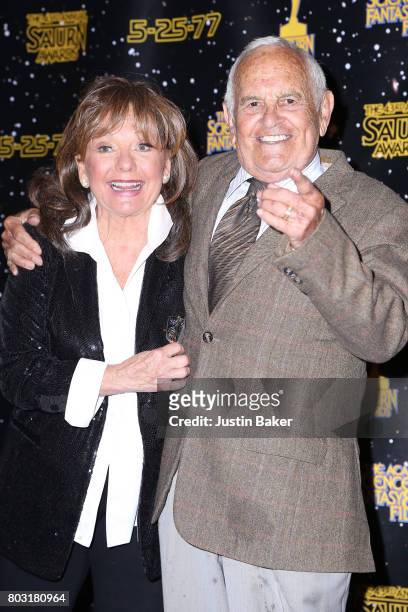 Ronnie Schell and Dawn Wells attend the 43rd Annual Saturn Awards at The Castaway on June 28, 2017 in Burbank, California.