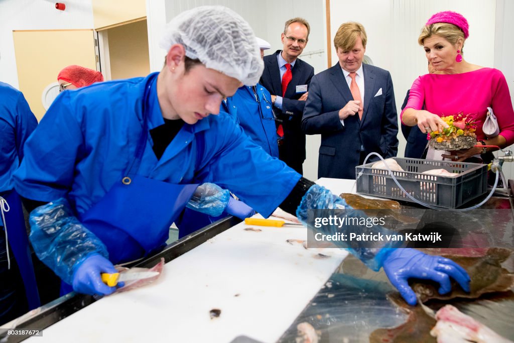 King Willem-Alexander Of The Netherlands & Queen Maxima visit The  Noord-Oost Flevoland Region