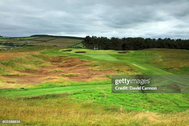 The par 3, 10th hole of the newly opened King Robert the Bruce Course which was formerly known as the Kintyre Course that has been re-designed by...
