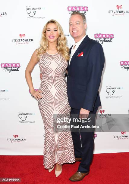 Playboy Playmate Kennedy Summers Kennedy Summers and Steve Fowler attend the 2nd annual "Babes In Toyland Support Our Troops" charity event at Avalon...