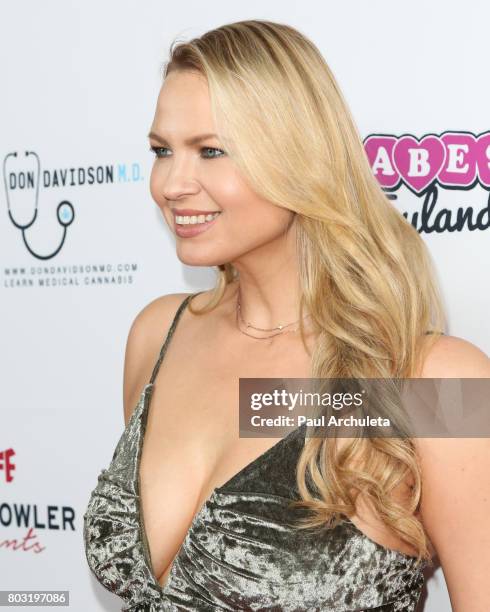 Playboy Playmate Irina Voronina attends the 2nd annual "Babes In Toyland Support Our Troops" charity event at Avalon on June 28, 2017 in Hollywood,...