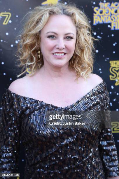 Virginia Madsen attends the 43rd Annual Saturn Awards at The Castaway on June 28, 2017 in Burbank, California.
