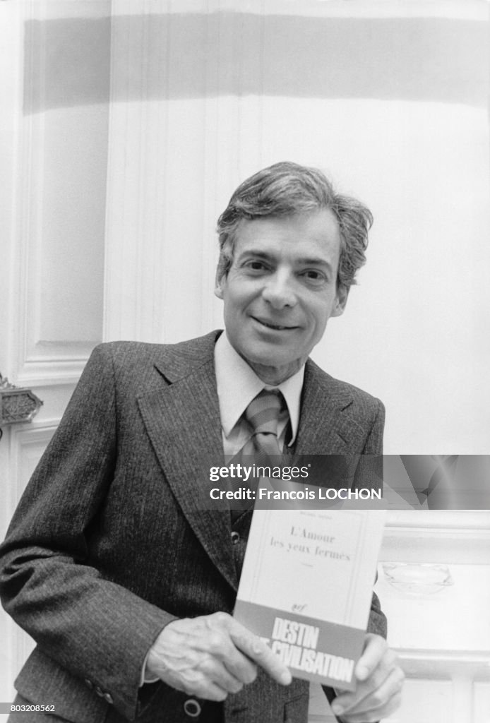 Michell Henry L'écrivain Michel Henry, lauréat du prix Renaudot avec son livre ...