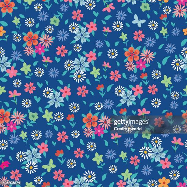 Floral Seamless Pattern High-Res Vector Graphic - Getty Images