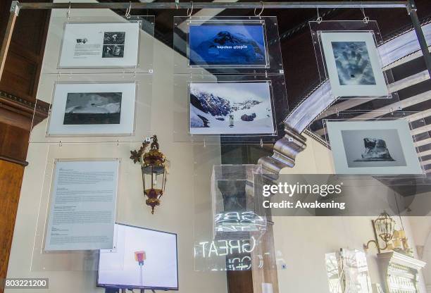 The Antarctic Pavilion" at Palazzo Molina a San Basegio, commissioned by Alexander Ponomarev and sponsored by Kaspersky Lab as part of the Antarctic...