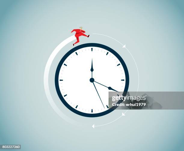 ilustraciones, imágenes clip art, dibujos animados e iconos de stock de el tiempo vuela - reloj de pared