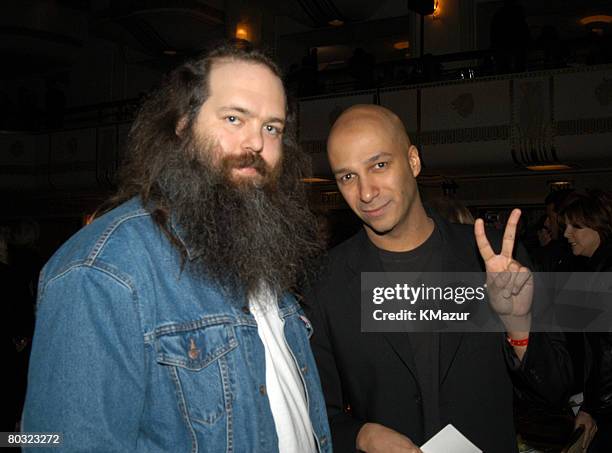 Rick Rubin and Tom Morello of Audioslave