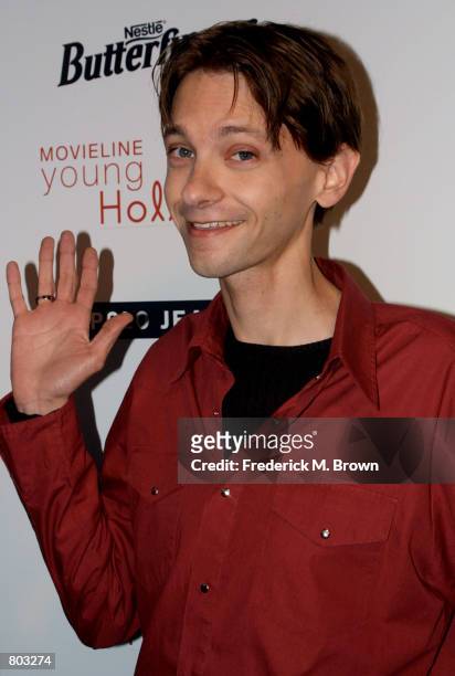 Actor D. J. Qualls arrives at the Third Annual Movieline Young Hollywood Awards April 29, 2001 in Los Angeles, CA.