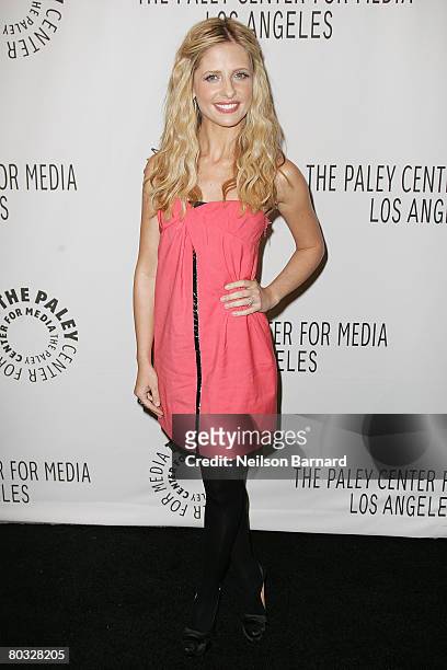 Actress Sarah Michelle Gellar from the show 'Buffy the Vampire Slayer' arrives at the Paley Center for Media's 25th annual Paley Television Festival...