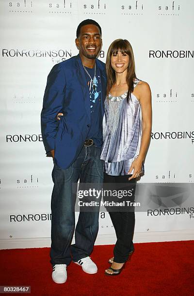 Actor Bill Bellamy and wife Kristen Bellamy arrive at Nyakio Grieco's "Safi" Fragrance Launch party held at APOTHIA inside Fred Segal on March 20,...