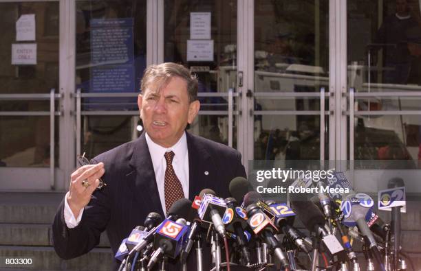 Thomas G. Keegan, who was chief of detectives and former chief of police when the investigation into the murder of Martha Moxley occurred, speaks to...