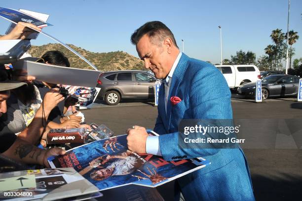 Bruce Campbell attends the 43rd Annual Saturn Awards at The Castaway on June 28, 2017 in Burbank, California.