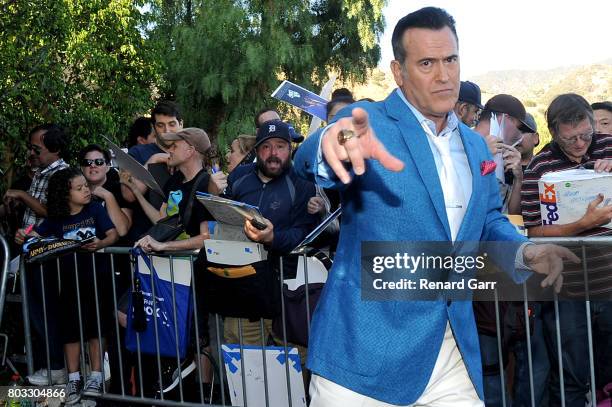 Bruce Campbell attends the 43rd Annual Saturn Awards at The Castaway on June 28, 2017 in Burbank, California.