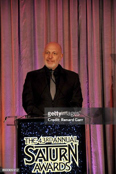 Akiva Goldsman attends the 43rd Annual Saturn Awards at The Castaway on June 28, 2017 in Burbank, California.