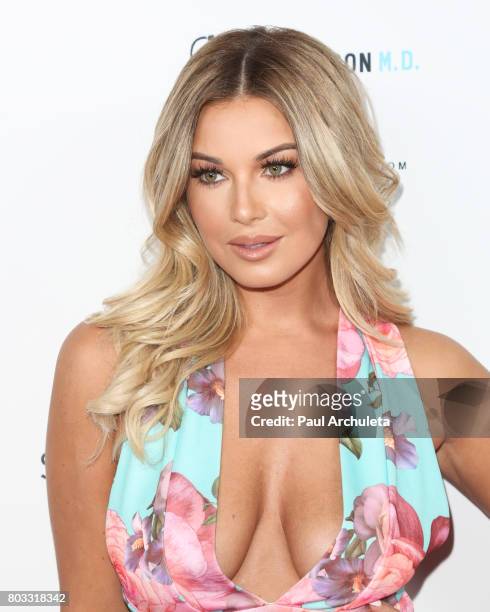 Playboy Playmate Ciara Price attends the 2nd annual "Babes In Toyland Support Our Troops" charity event at Avalon on June 28, 2017 in Hollywood,...