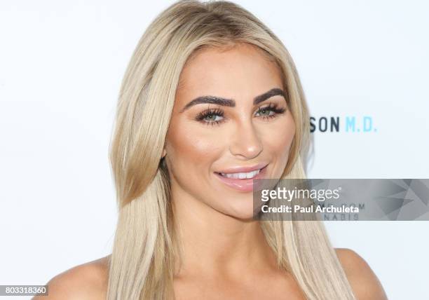 Model Chloe Terae Thomson attends the 2nd annual "Babes In Toyland Support Our Troops" charity event at Avalon on June 28, 2017 in Hollywood,...