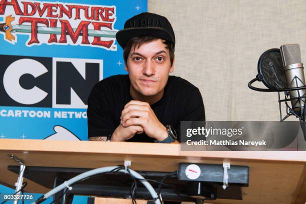 LeFloid attends the 'Adventure Time' dubbing Session on June 29, 2017 in Berlin, Germany.