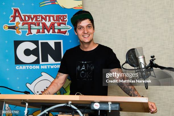 LeFloid attends the 'Adventure Time' dubbing Session on June 29, 2017 in Berlin, Germany.