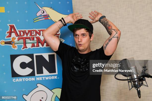 LeFloid attends the 'Adventure Time' dubbing Session on June 29, 2017 in Berlin, Germany.